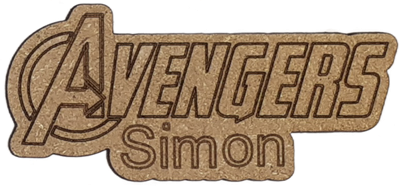 Magnet - Avengers personnalisable